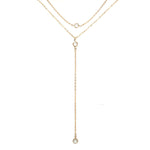 Crystal Rhinestone Chain Necklace