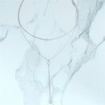 Crystal Rhinestone Chain Necklace